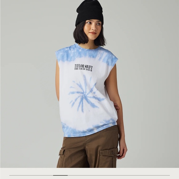 Taylor Swift Tops - Taylor Swift The Eras Tour Tie-Dye Women's Tank Top